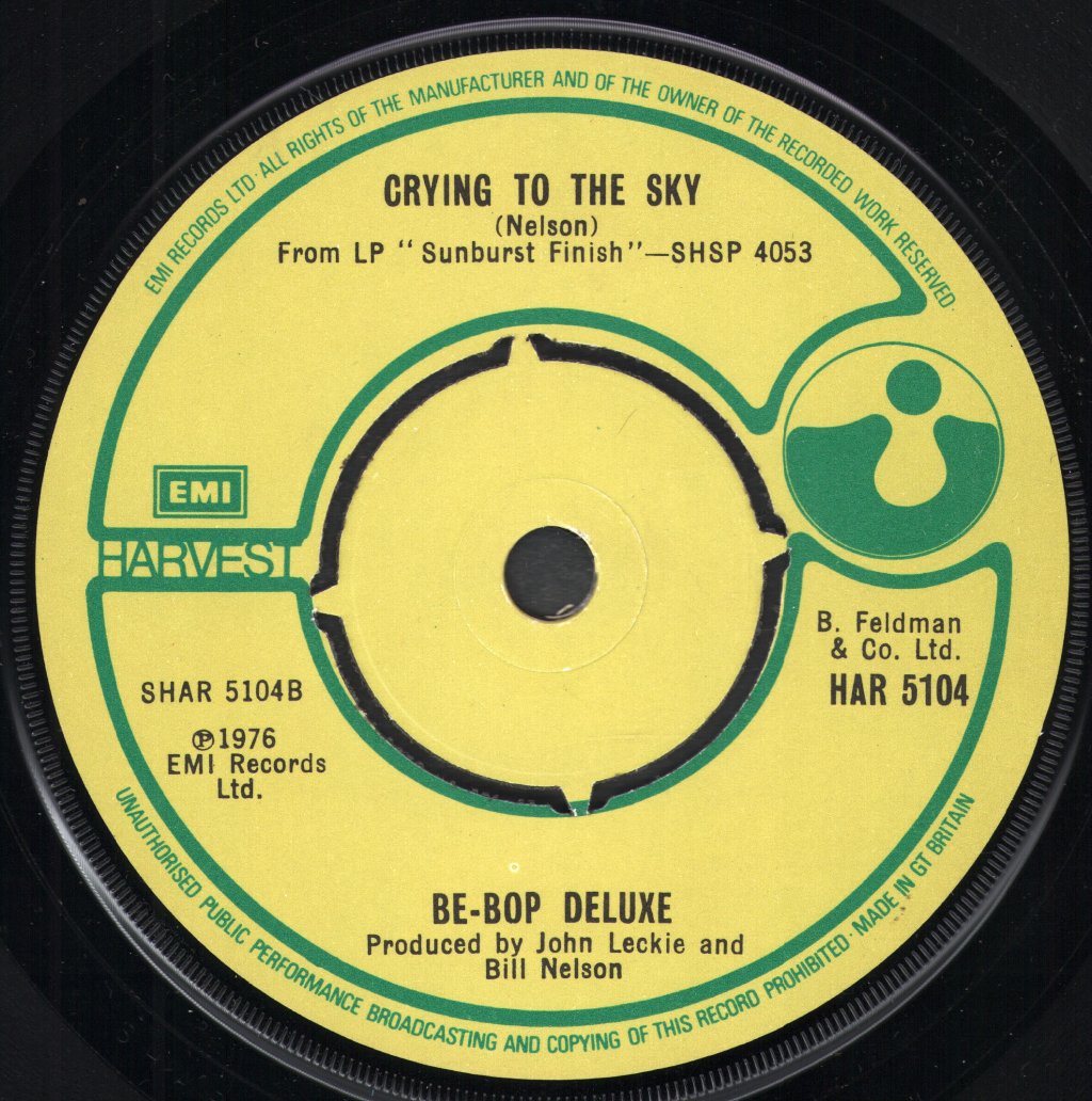 Be Bop Deluxe - Ships In The Night - 7 Inch