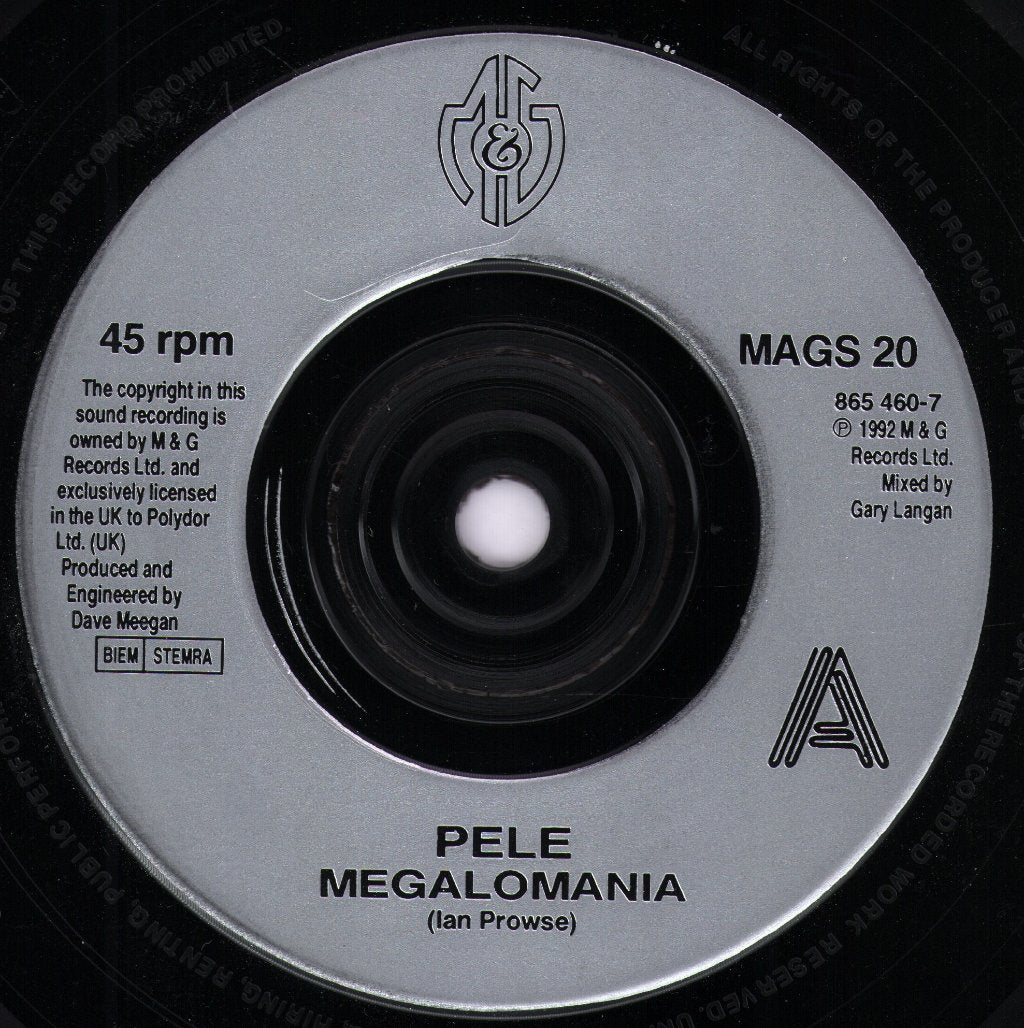 Pele - Megalomania - 7 Inch