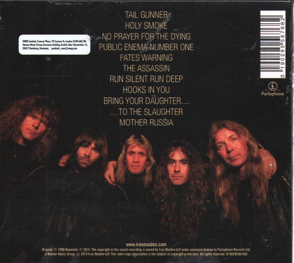 Iron Maiden - No Prayer For The Dying - Cd
