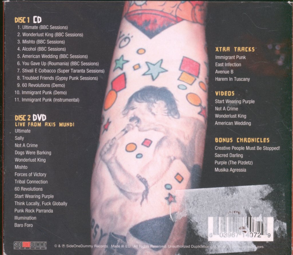 Gogol Bordello - Live From Axis Mundi - Cd/Dvd