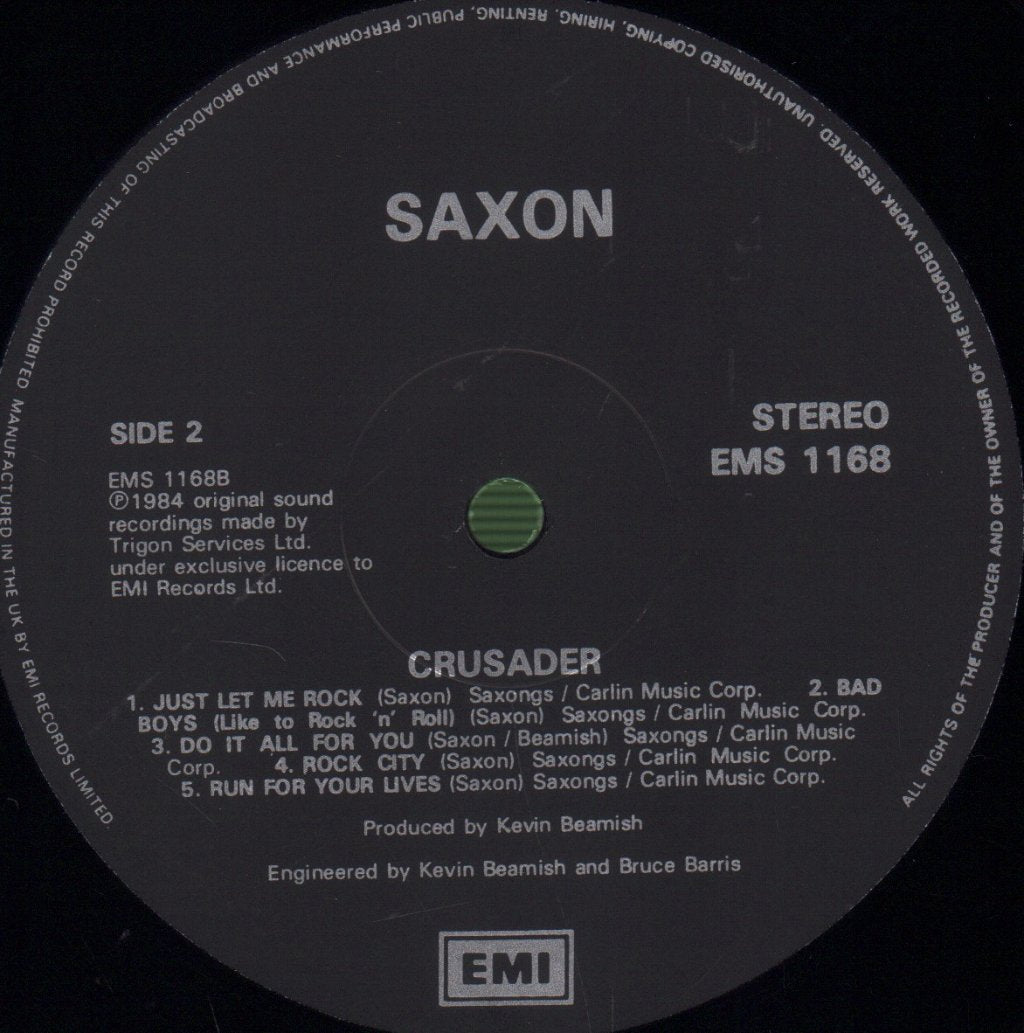 Saxon - Crusader - Lp