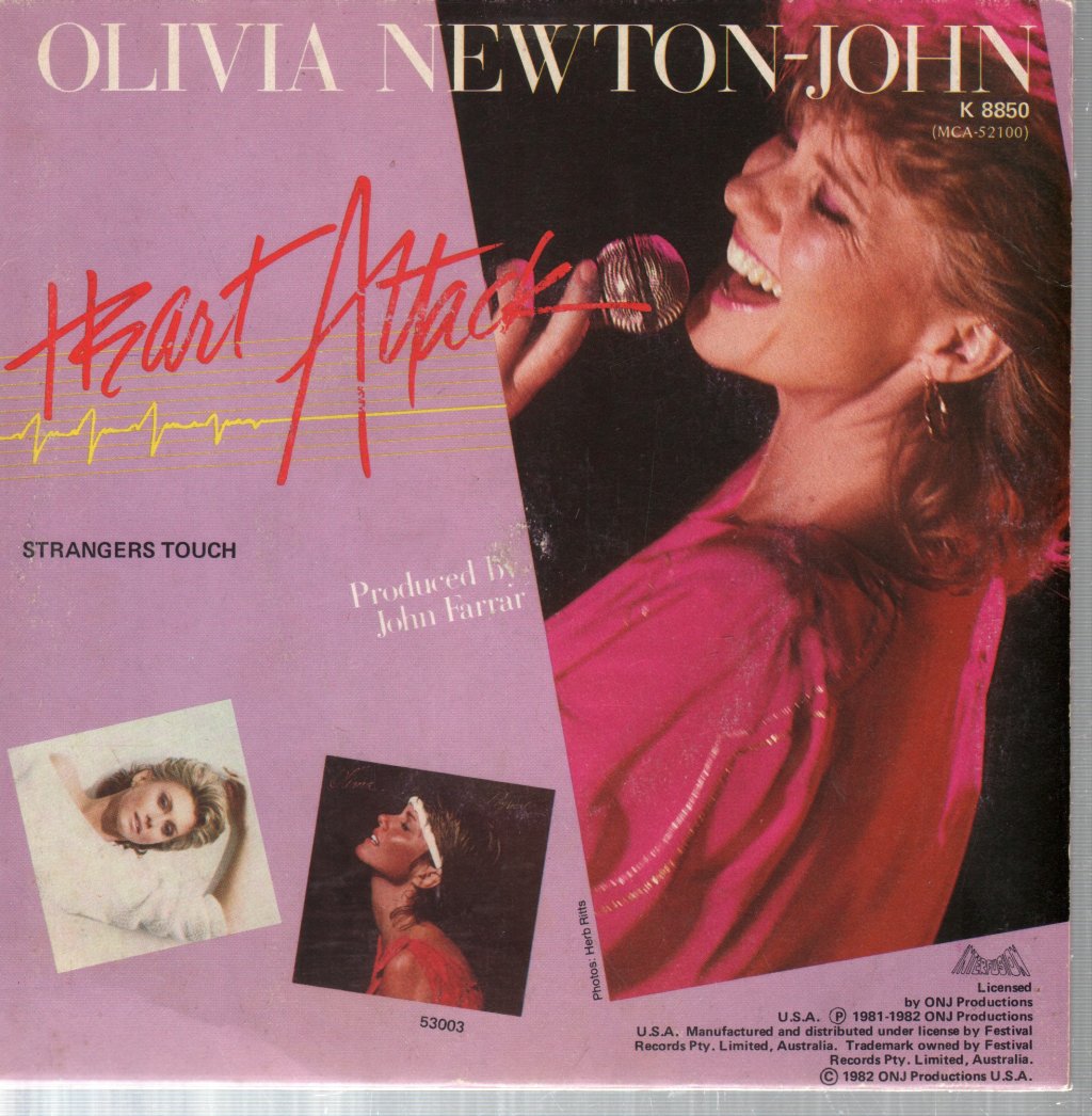 Olivia Newton John - Heart Attack - 7 Inch