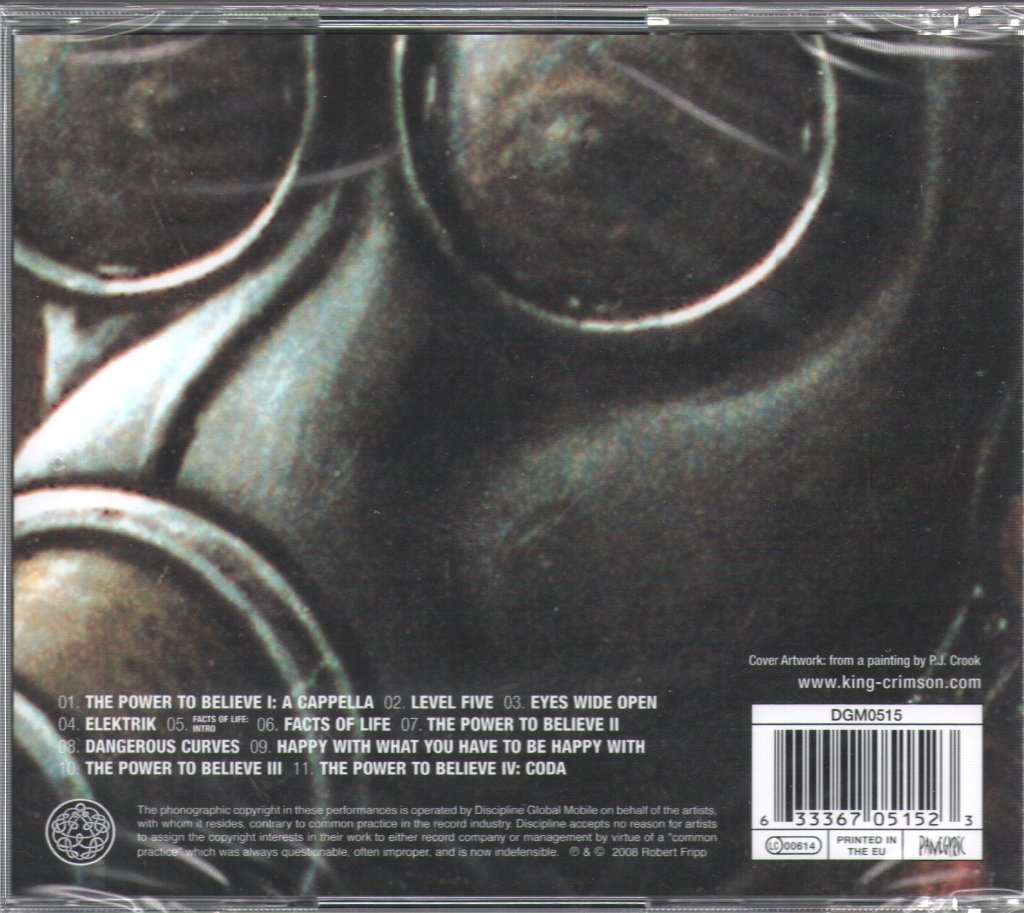 King Crimson - Power To Believe - Cd