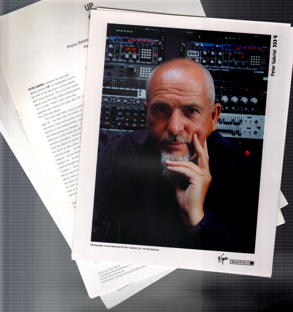 Peter Gabriel - Up - Press Kit