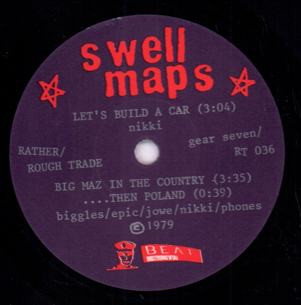 Swell Maps - Let's Build A Car - 7 Inch