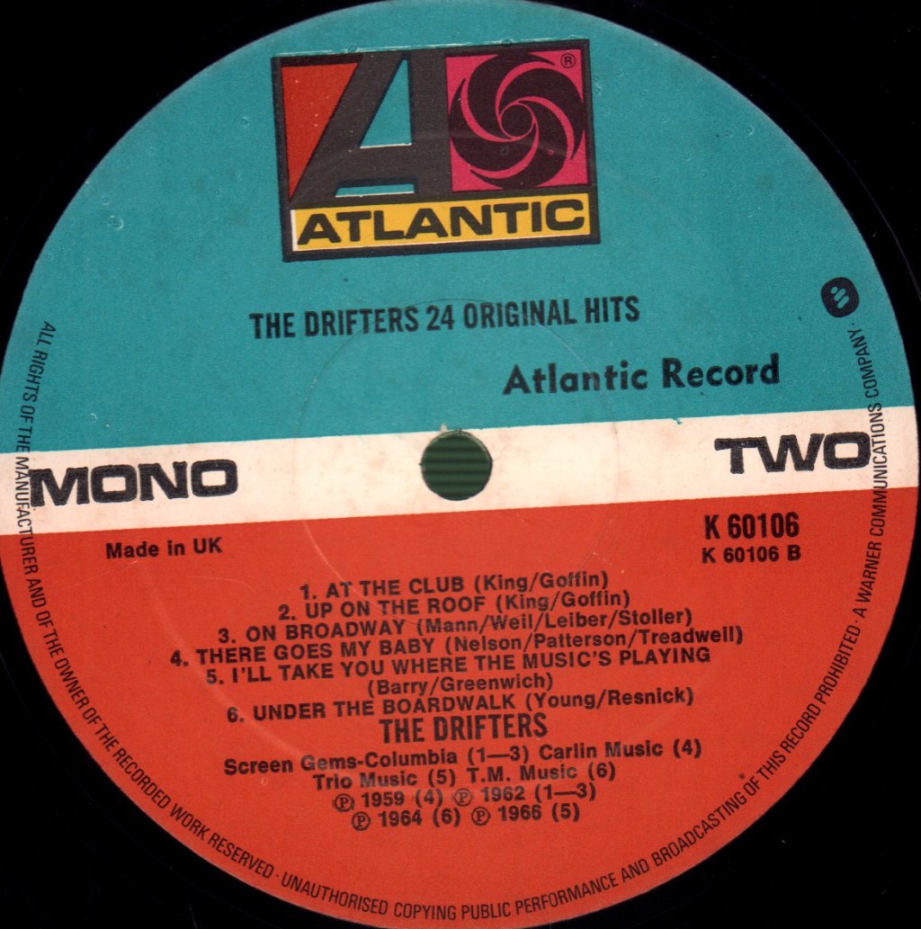 Drifters - 24 Original Hits - Double Lp