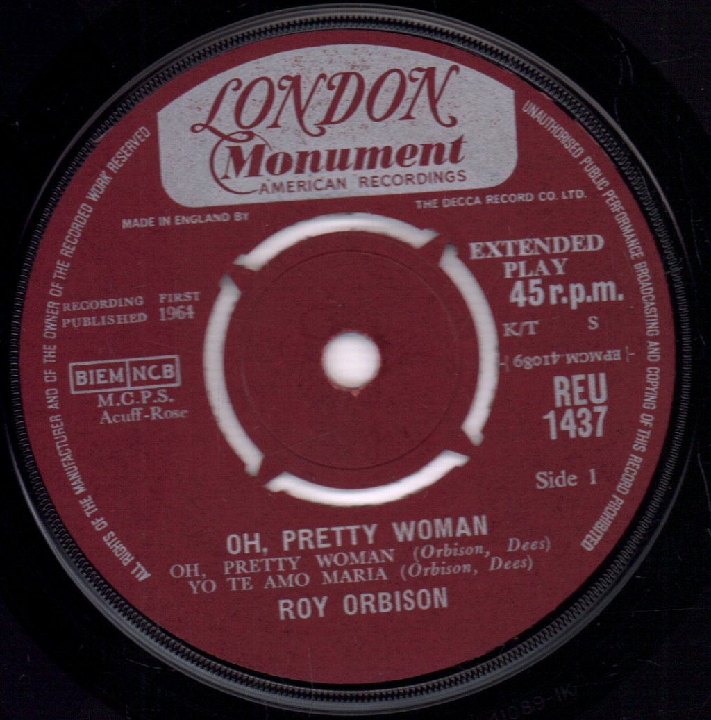 Roy Orbison - Oh, Pretty Woman - 7 Inch