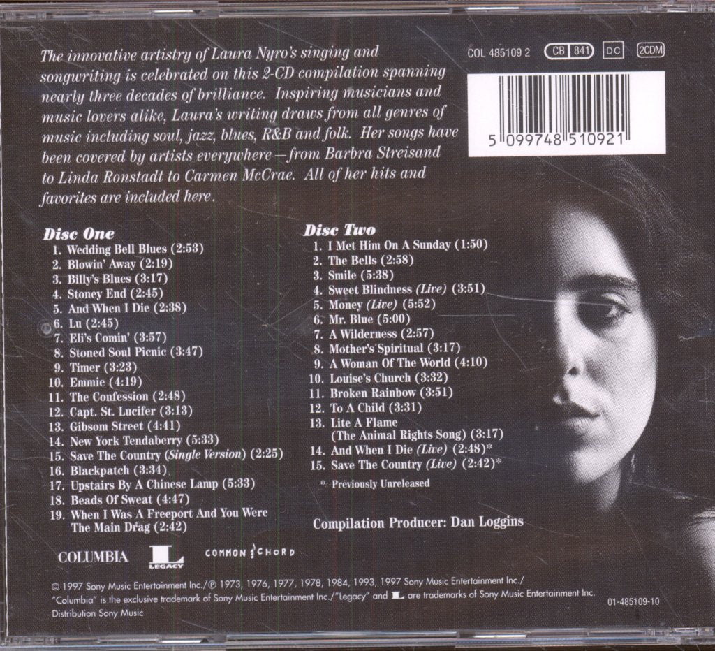 Laura Nyro - Stoned Soul Picnic: The Best Of Laura Nyro - Double Cd