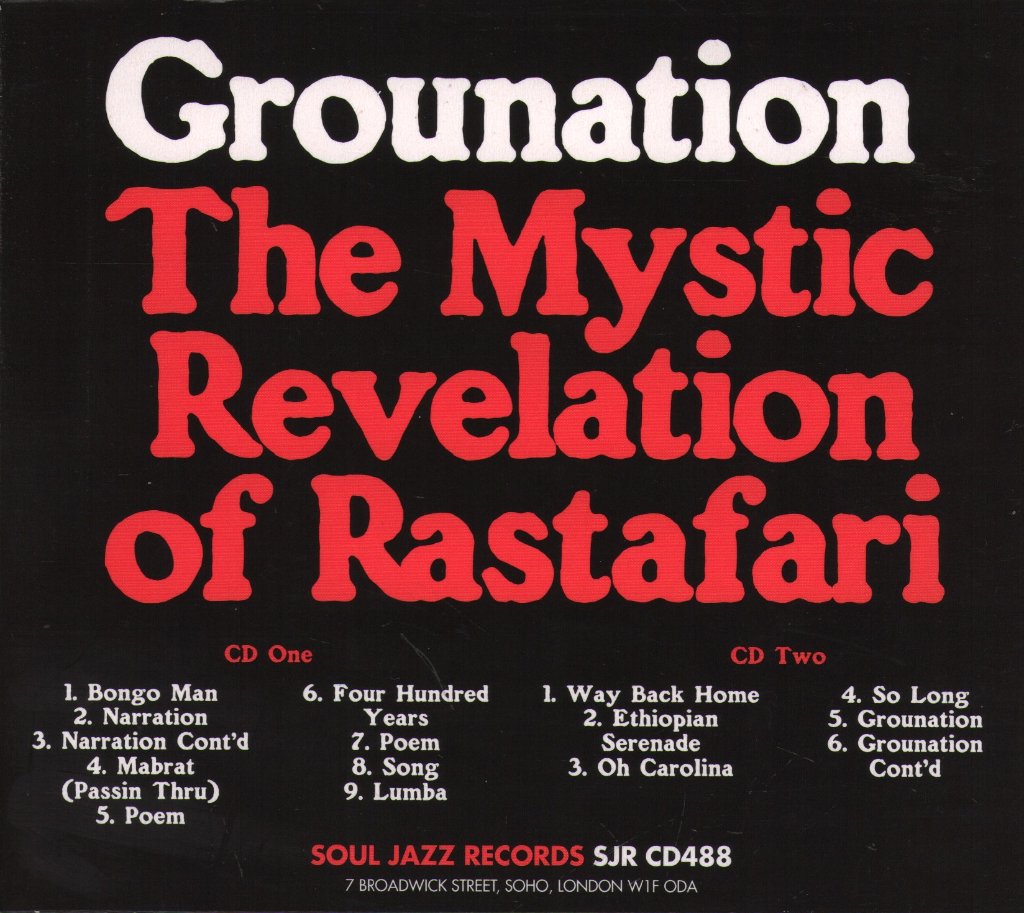 Mystic Revelation Of Rastafari - Grounation - Double Cd