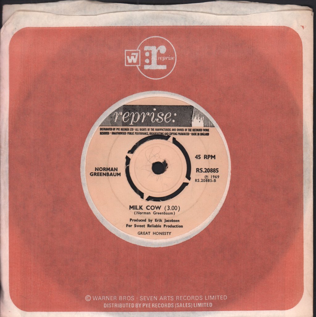 Norman Greenbaum - Spirit In The Sky - 7 Inch