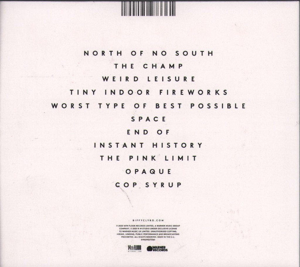 Biffy Clyro - A Celebration Of Endings - Cd