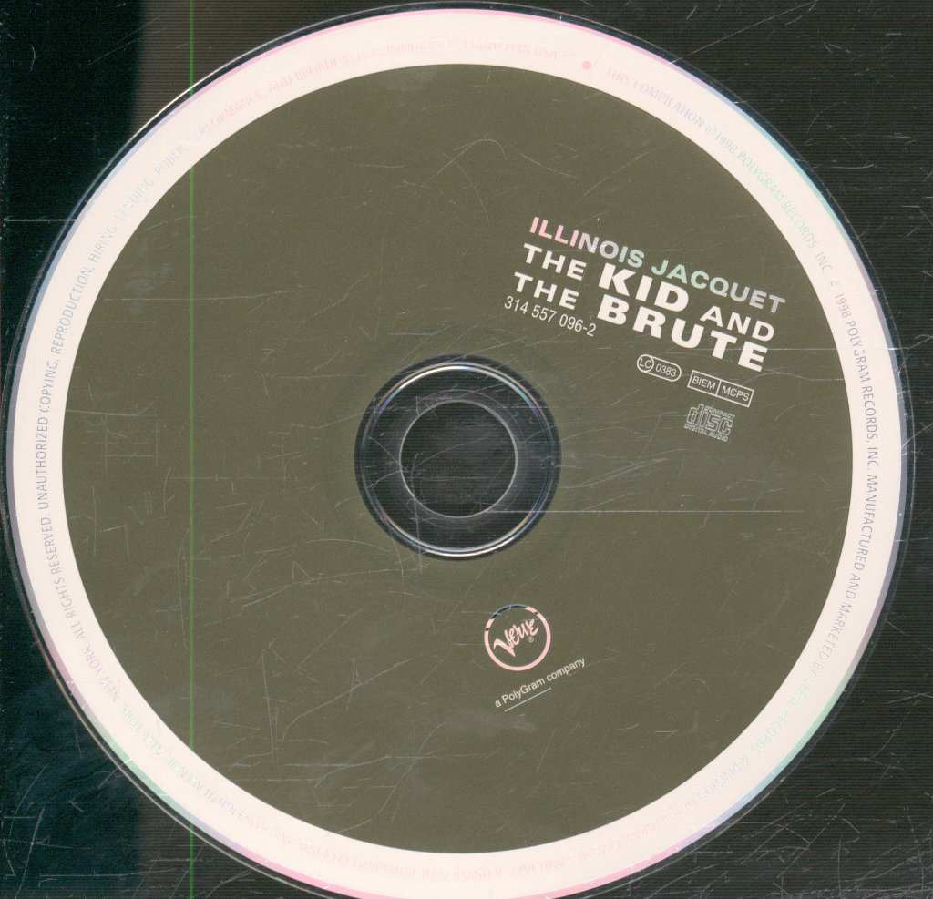 Illinois Jacquet And Ben Webster - "The Kid" And "The Brute" - Cd