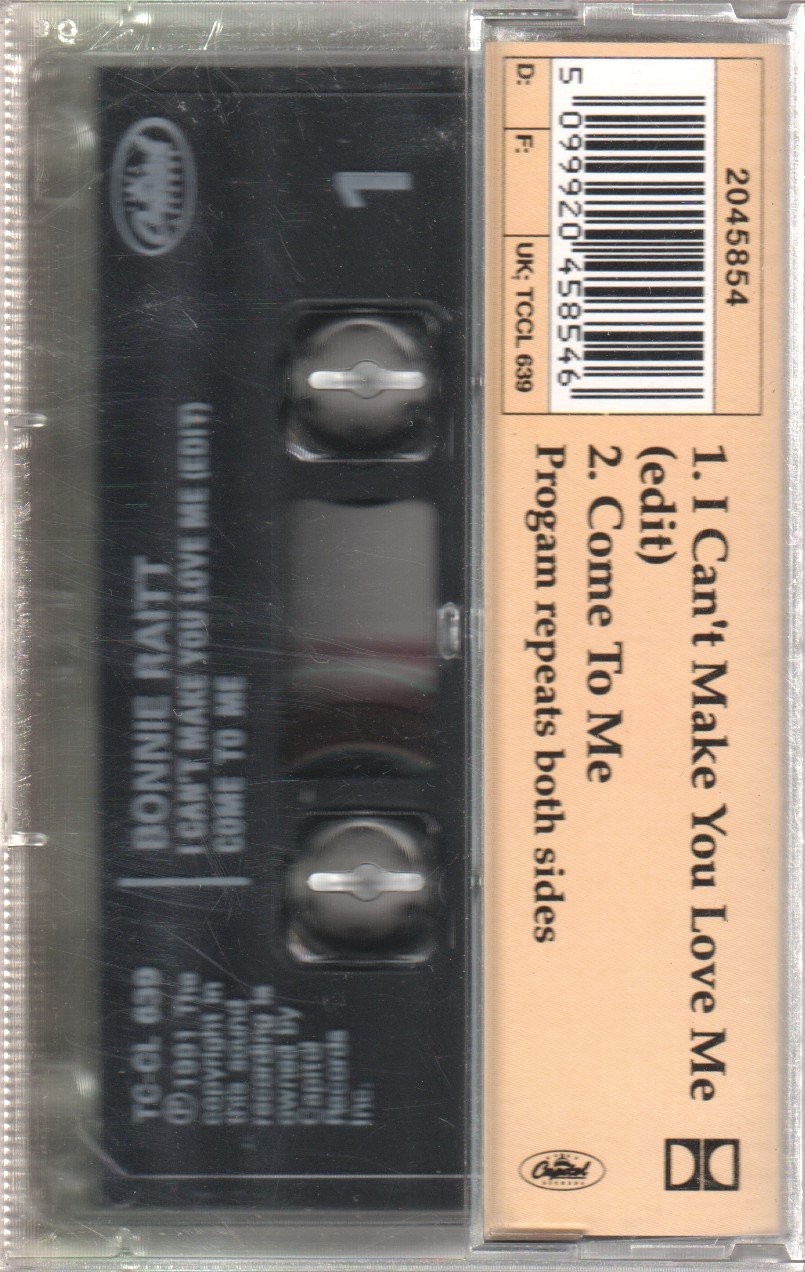Bonnie Raitt - I Can't Make You Love Me - Cassette