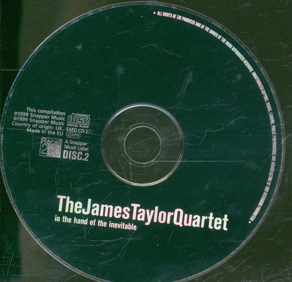 James Taylor Quartet - Mission Impossible & In The Hand Of The Inevitable - Double Cd