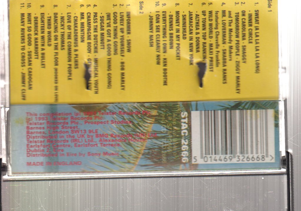 Various Artists - Ragga Heat Reggae Beat - Cassette