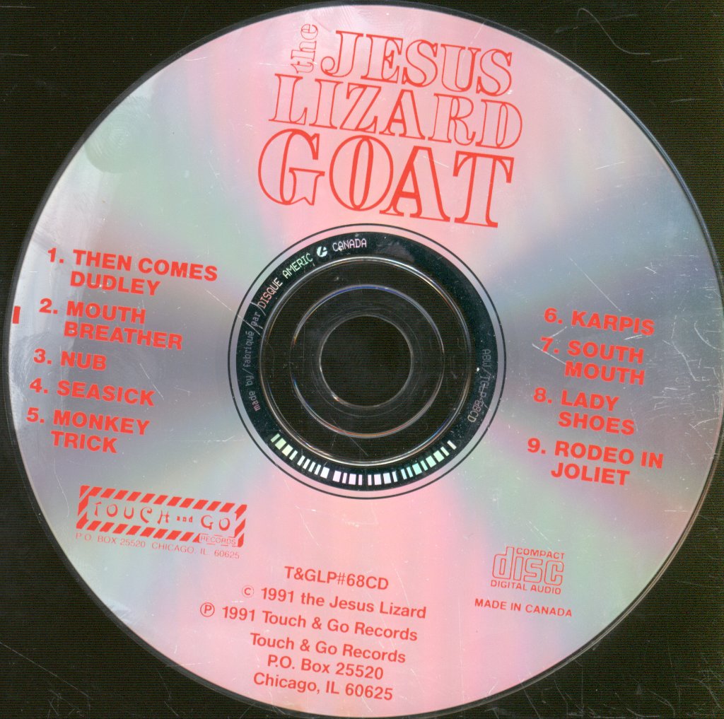 Jesus Lizard - Goat - Cd