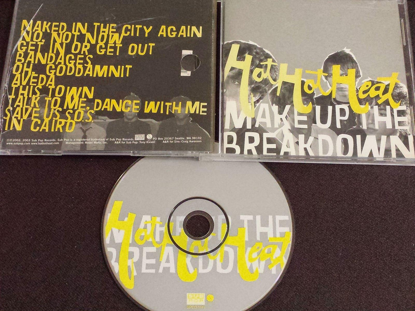 Hot Hot Heat - Make Up the Breakdown - Cd