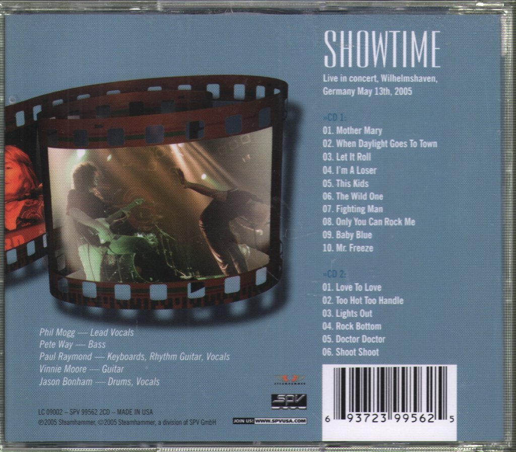 UFO - Showtime - Cd