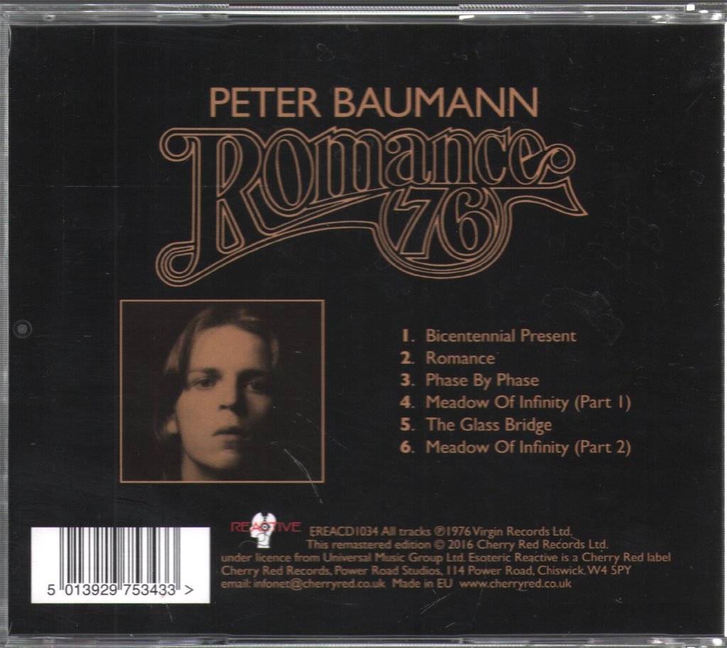 Peter Baumann - Romance 76 - Cd