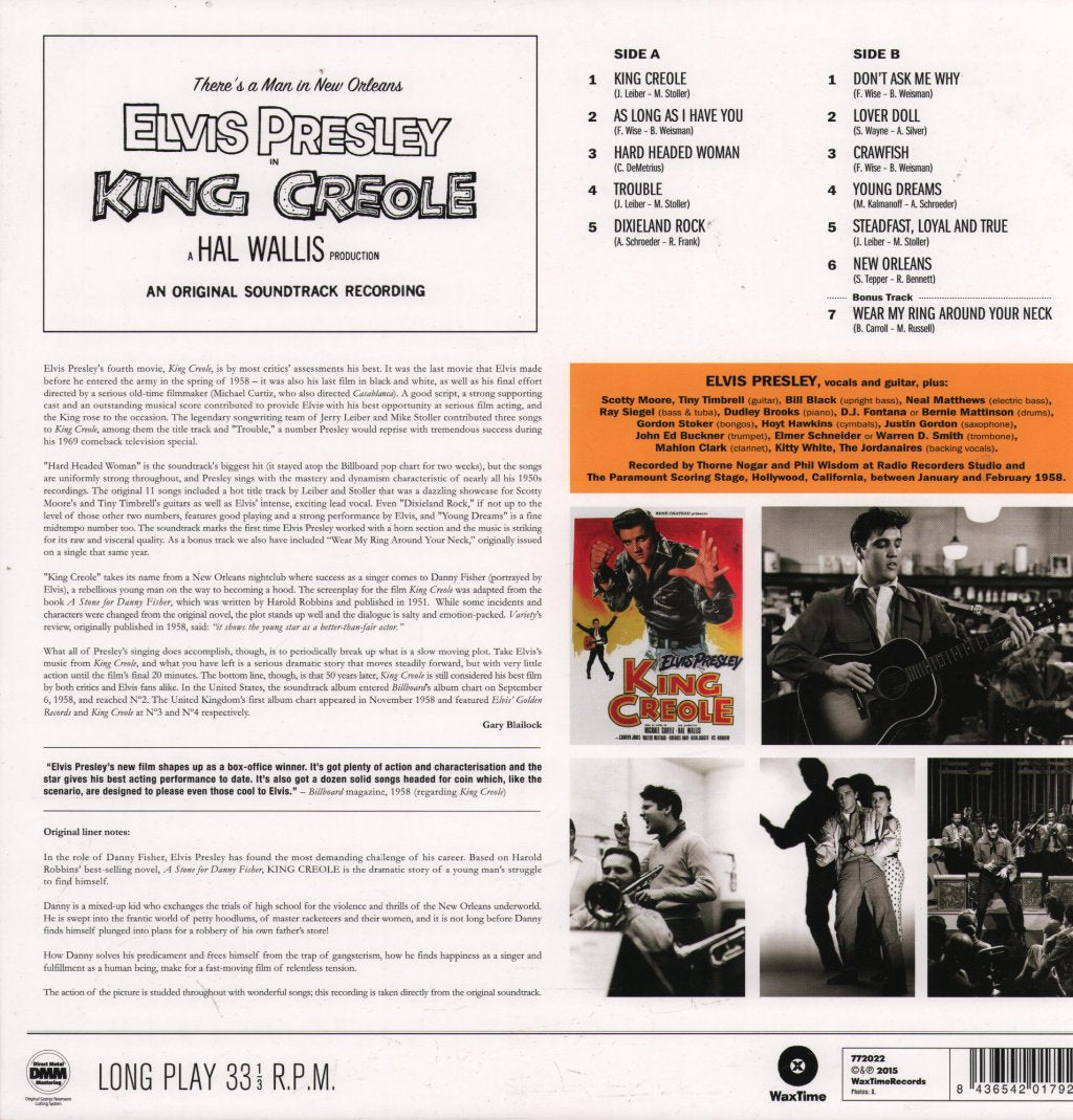 Elvis Presley - King Creole - Lp