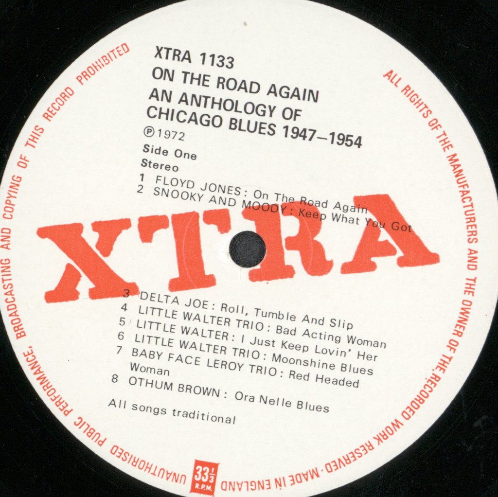 On The Road Again - An Anthology Of Chicago 1947-1954 - Lp