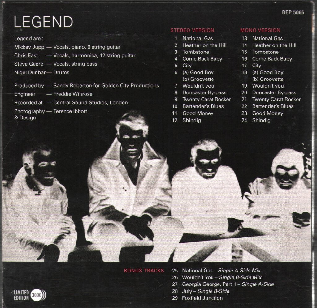 Legend - Legend - Cd