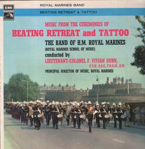 Band Of Her Majesty's Royal Marines - Beating Retreat And Tattoo - Lp