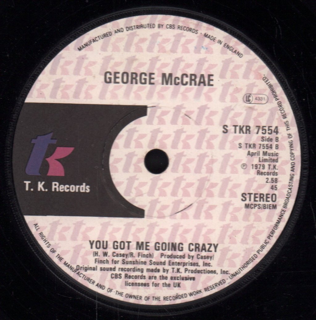 George McCrae - Don't You Feel My Love - 7 Inch