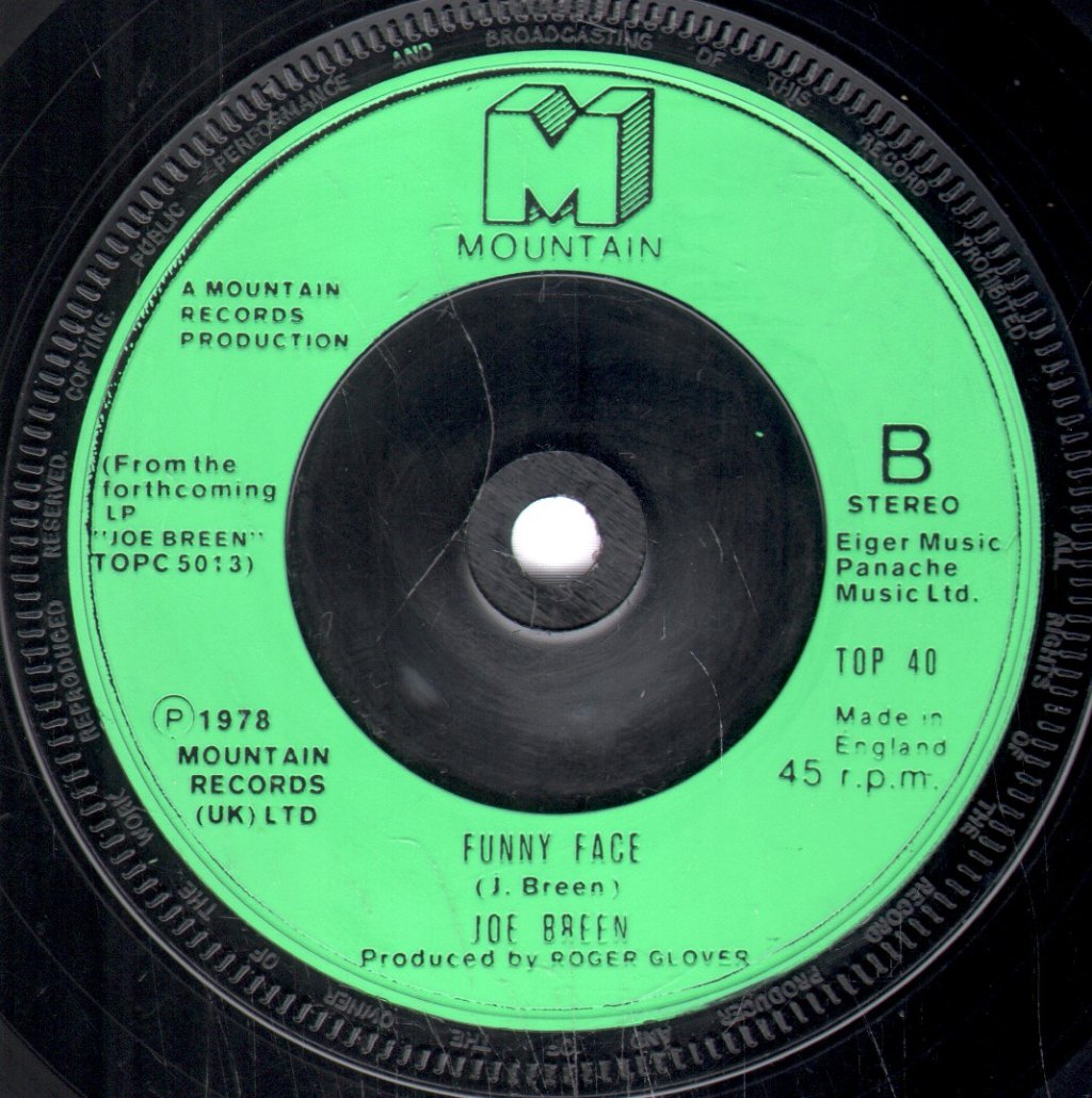 Joe Breen - Oh I Want You - 7 Inch