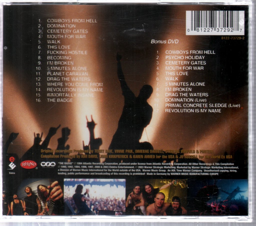 Pantera - Reinnventing Hell The Best Of - Cd/Dvd