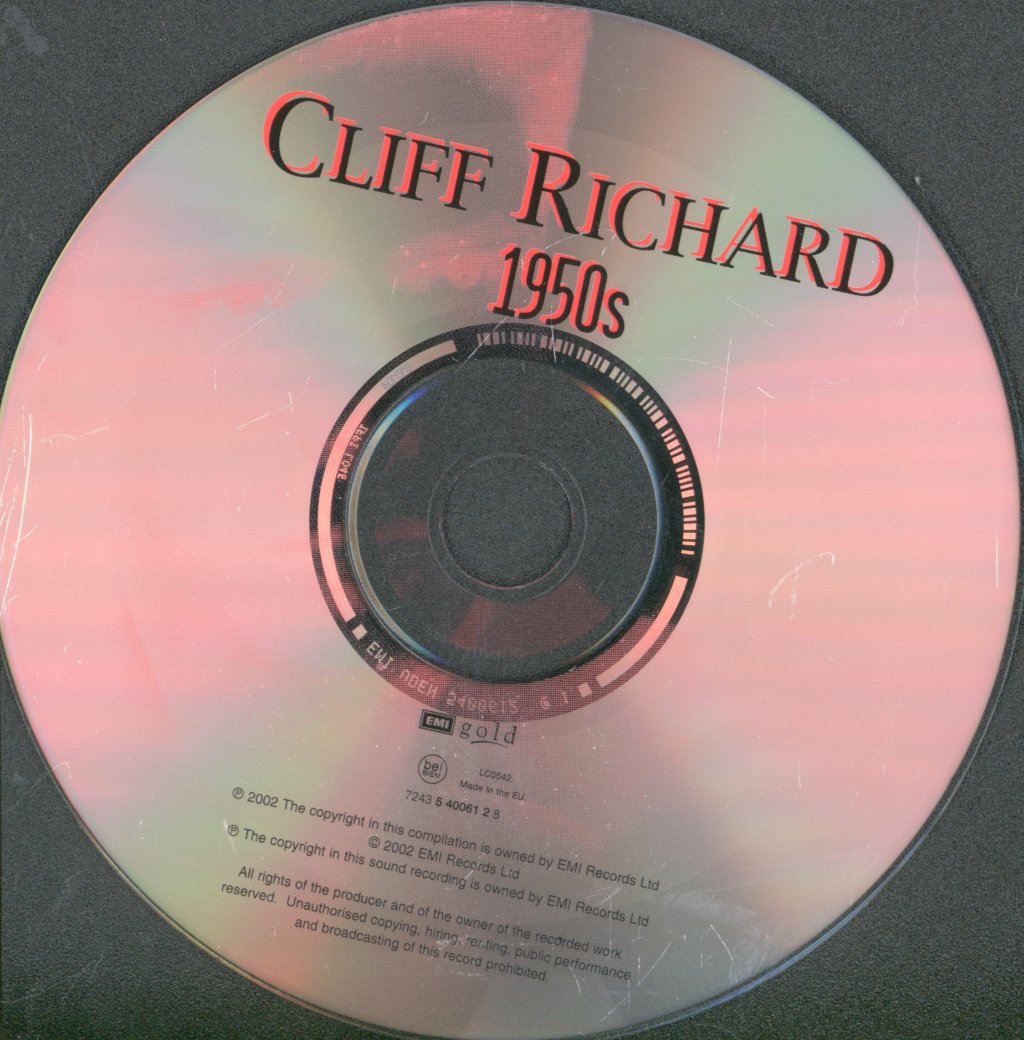 Cliff Richard - 1950S - Cd