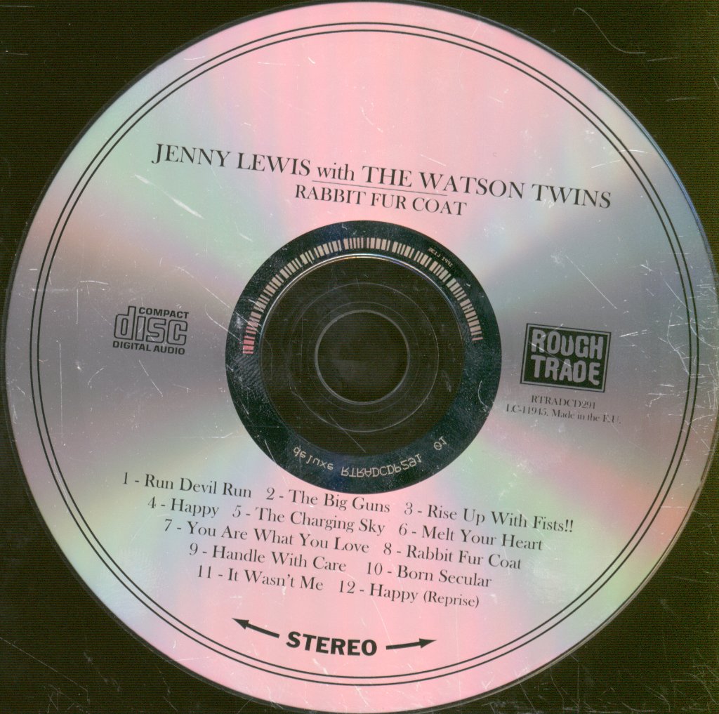 Jenny Lewis - Rabbit Fur Coat - Cd