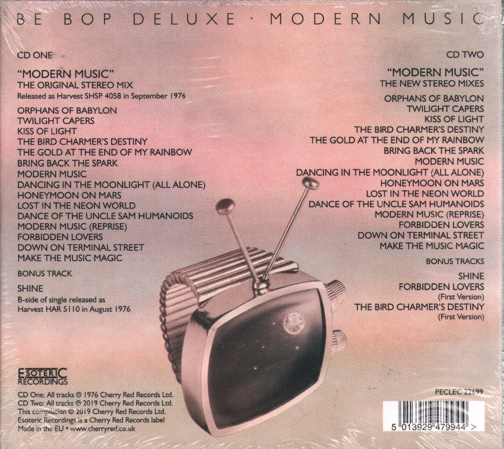 Be Bop Deluxe - Modern Music - Cd Set