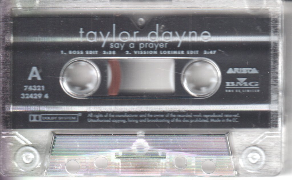 Taylor Dayne - Say A Prayer - Cassette