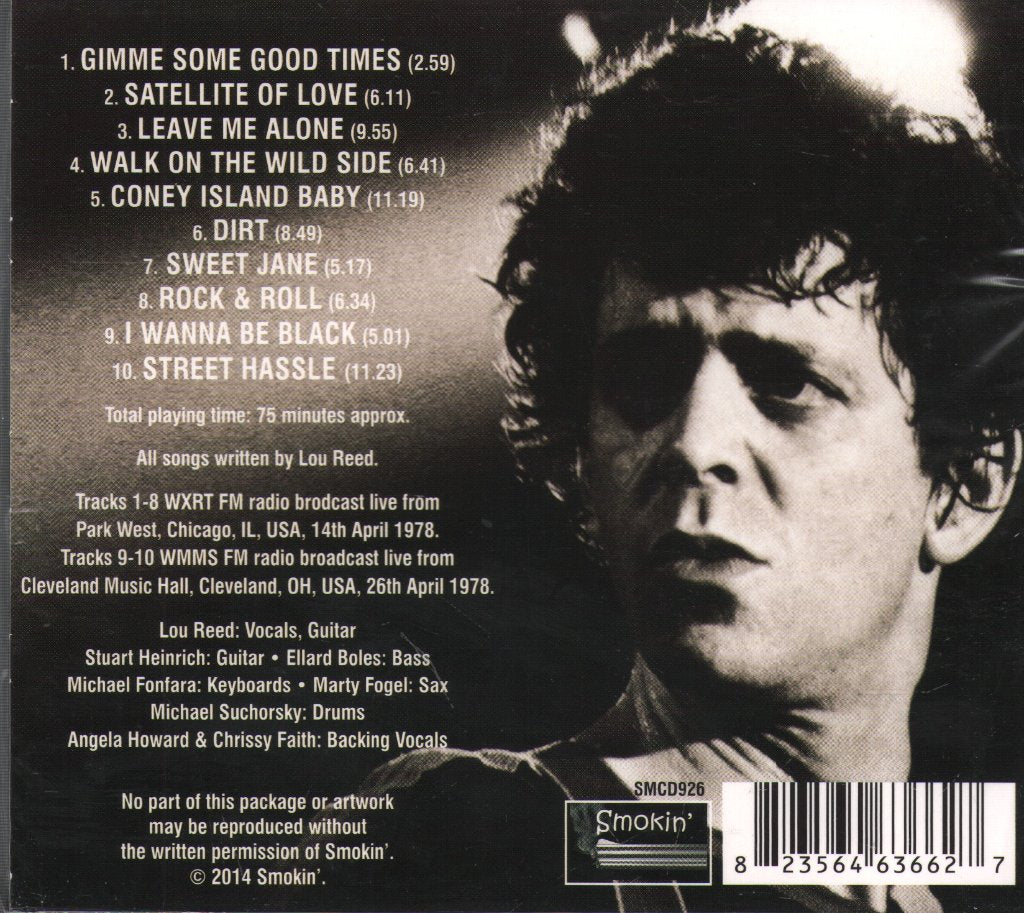 Lou Reed - Hassled In April - Cd