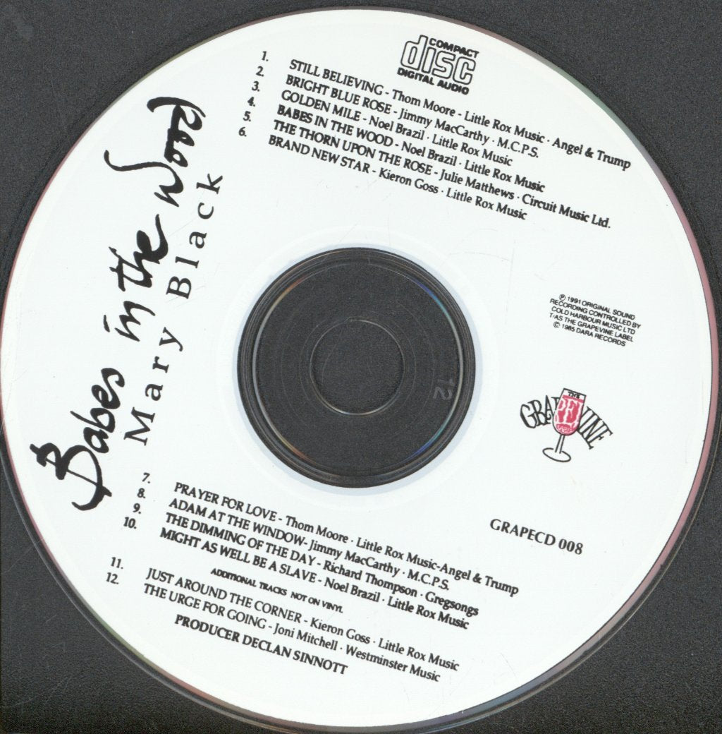 Mary Black - Babes In The Wood - Cd