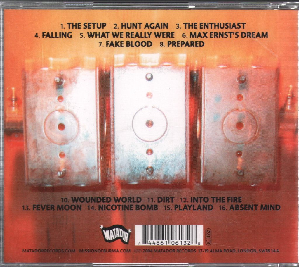 Mission Of Burma - ONoffON - Cd