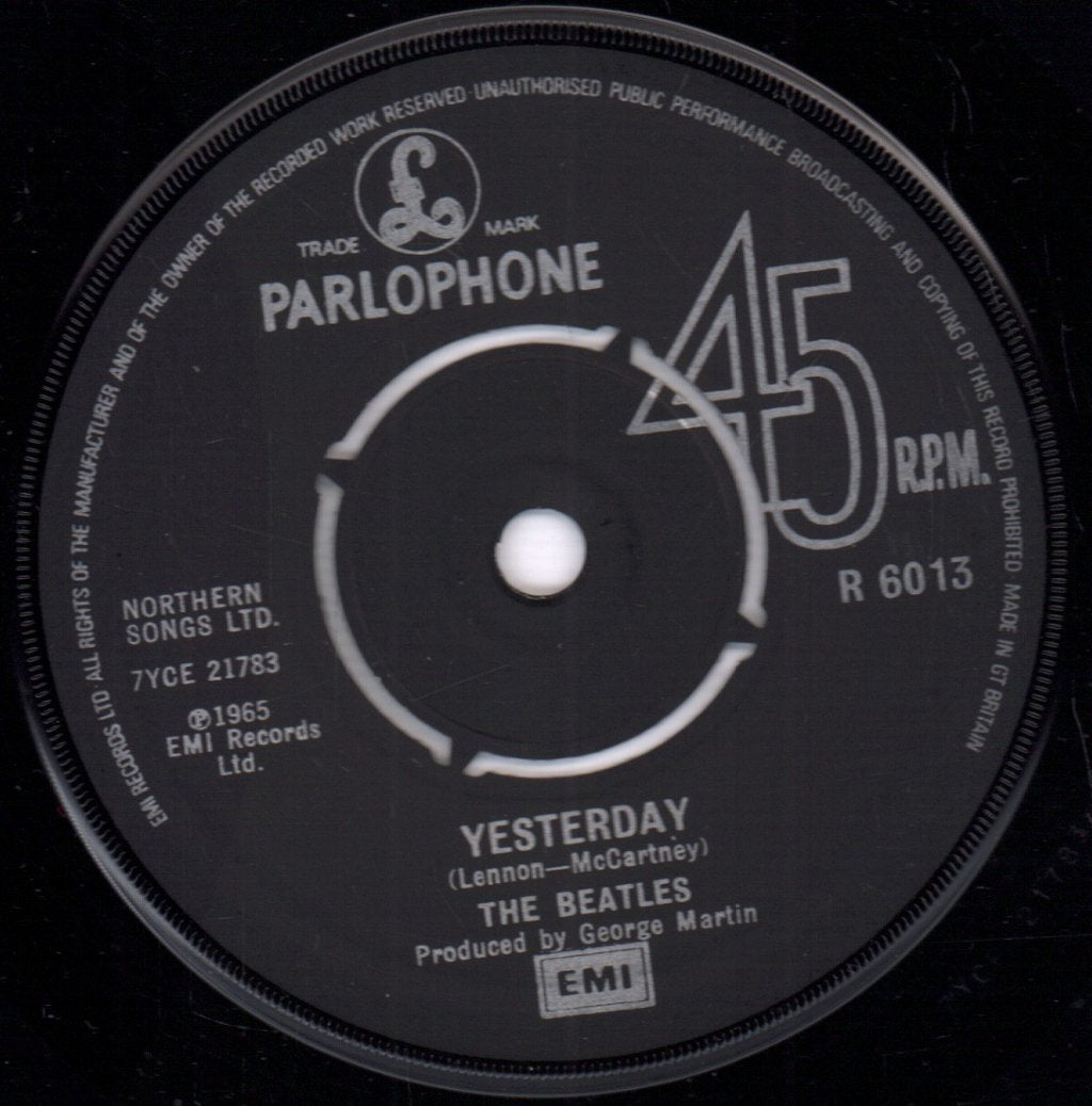 Beatles - Yesterday - 7 Inch