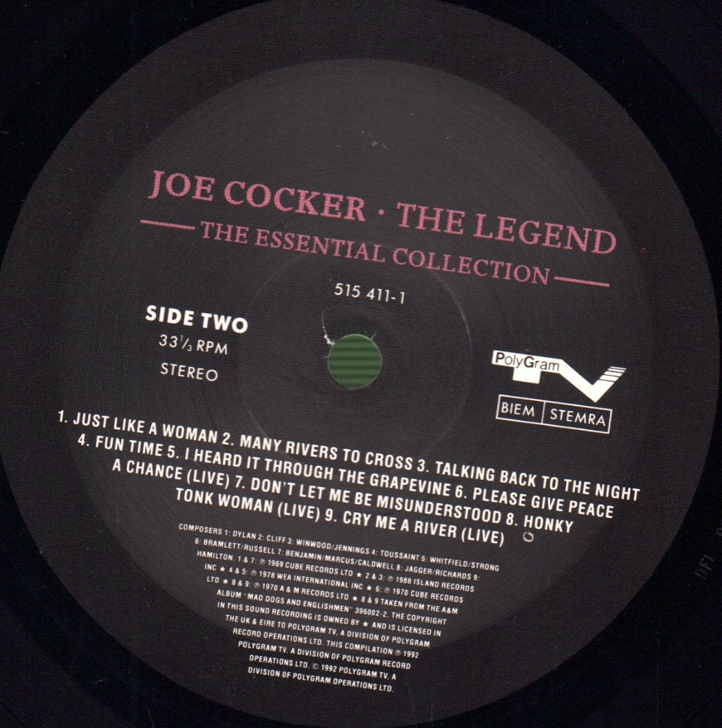 Joe Cocker - Legend (Essential Collection) - Lp