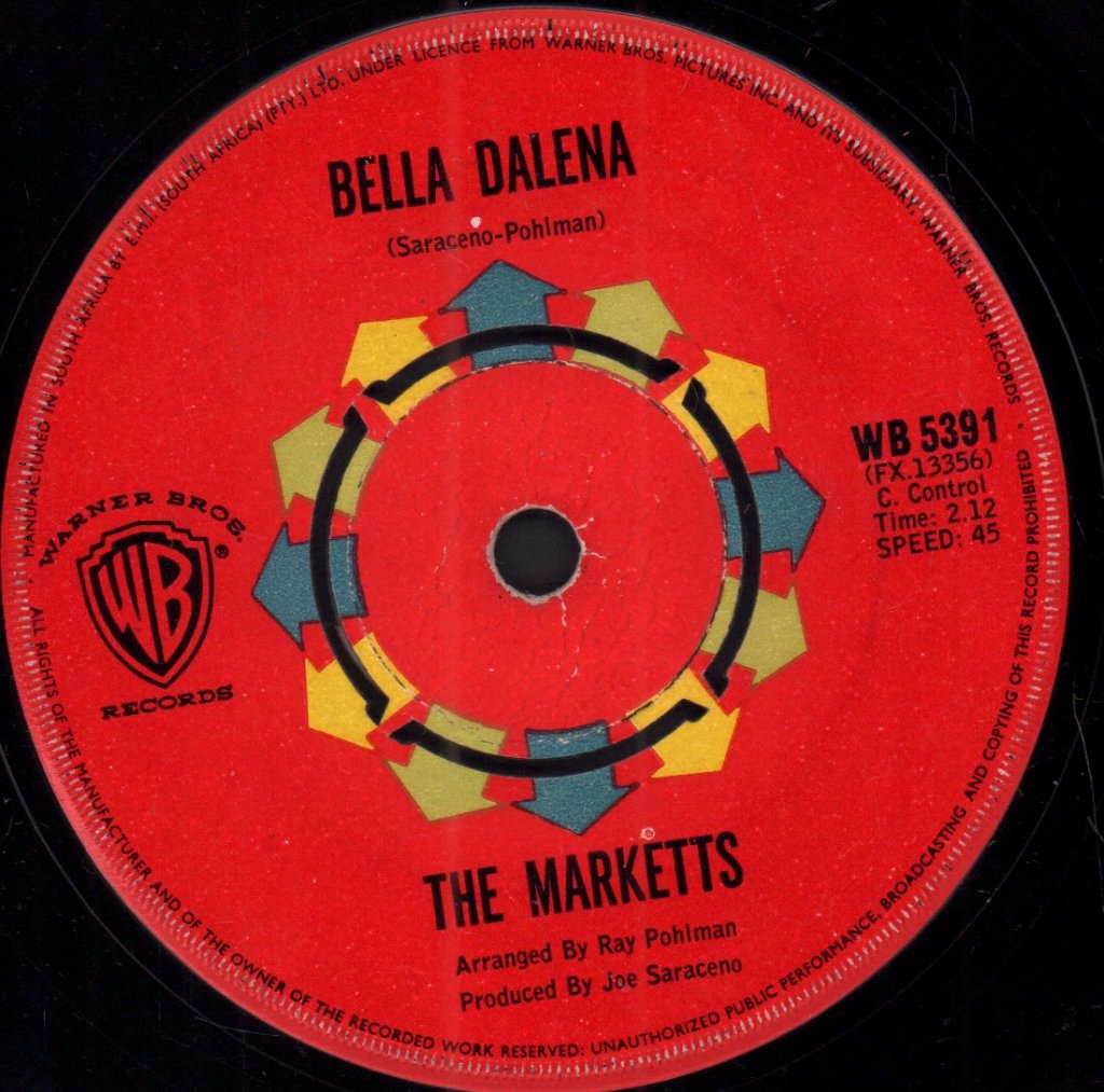 Marketts - Out Of Limits - 7 Inch