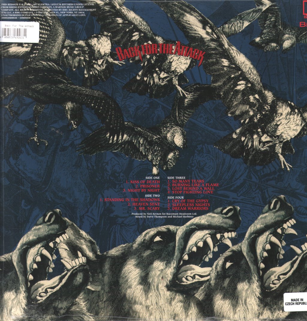 Dokken - Back For The Attack - Double Lp
