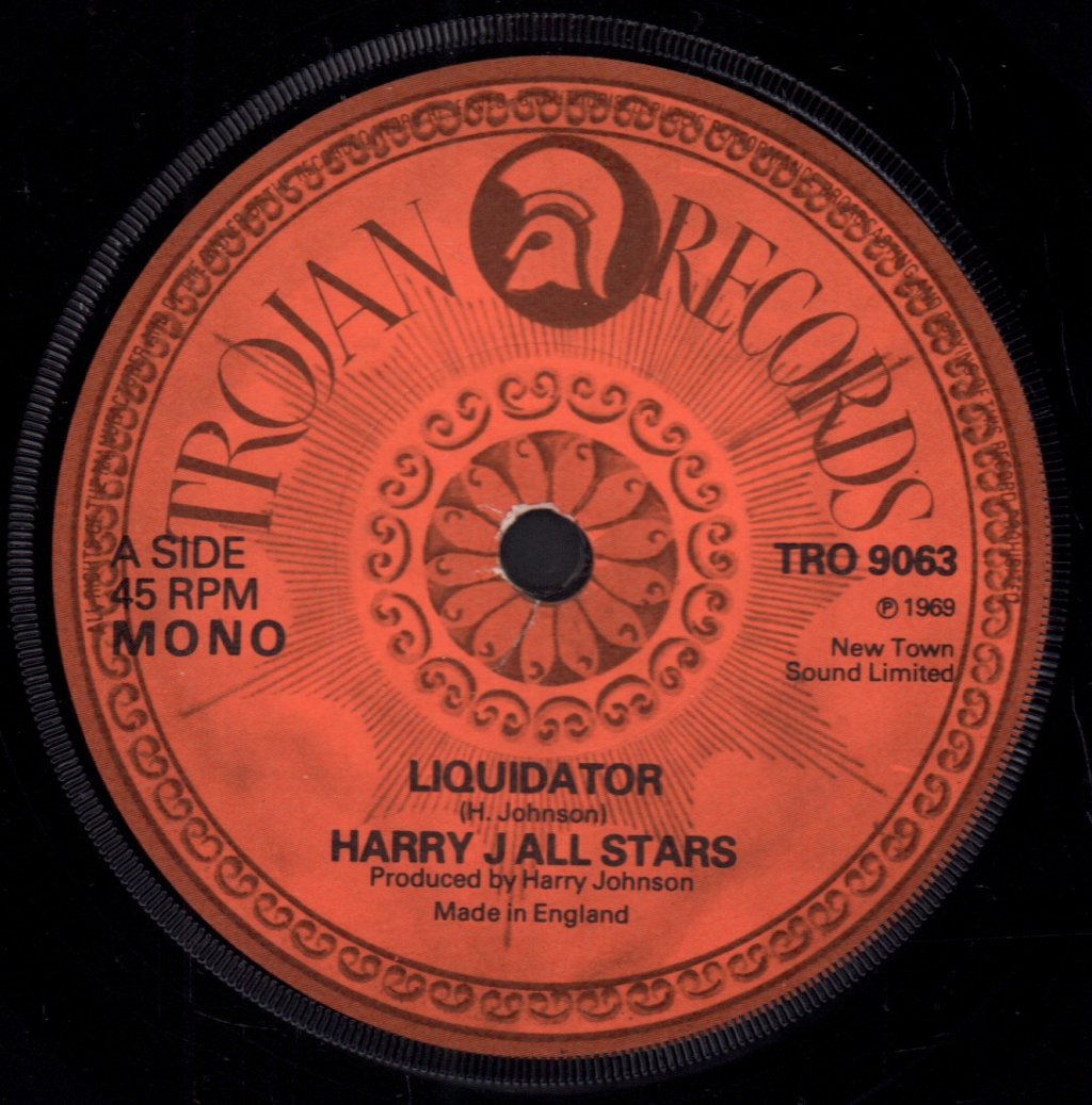 Harry J All Stars / Pioneers - Liquidator/Long Shot Kick De Bucket - 7 Inch