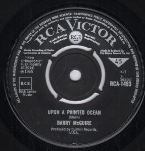 Barry McGuire - Upon A Painted Ocean - 7 Inch