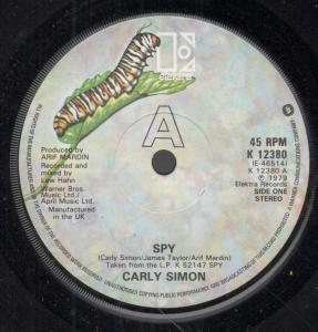 Carly Simon - Spy - 7 Inch