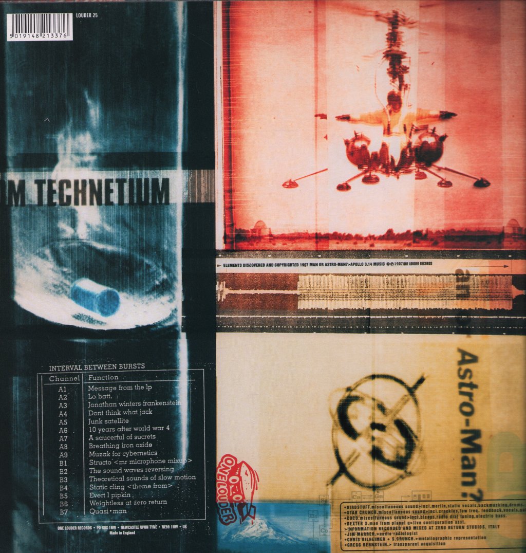 Man Or Astro-Man? - Made From Technetium - Lp
