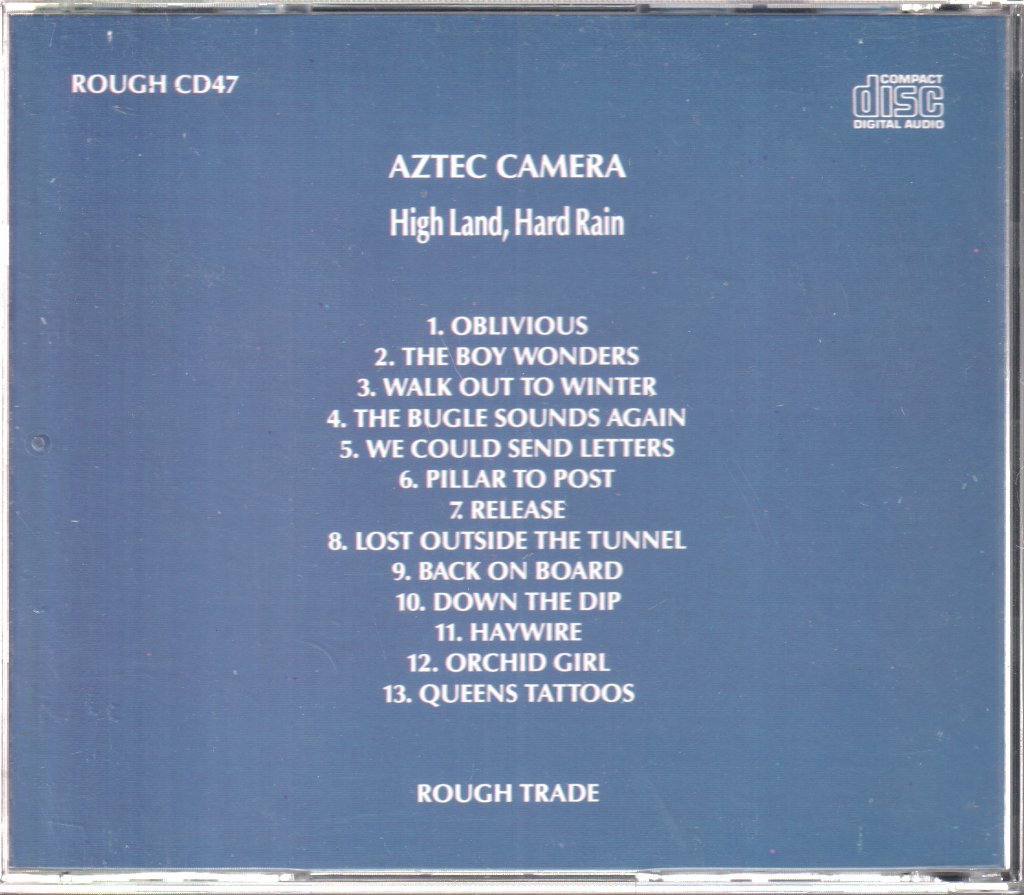 Aztec Camera - High Land, Hard Rain - Cd