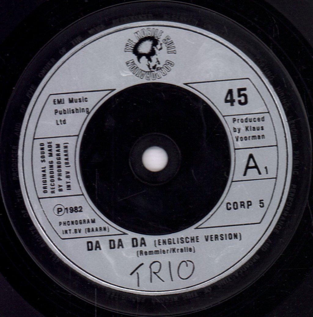 Trio (German Group) - Da Da Da - 7 Inch