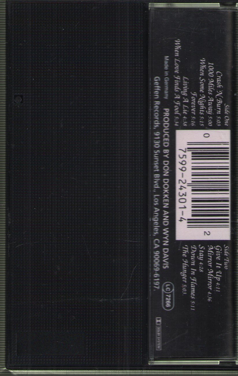 Don Dokken - Up From The Ashes - Cassette