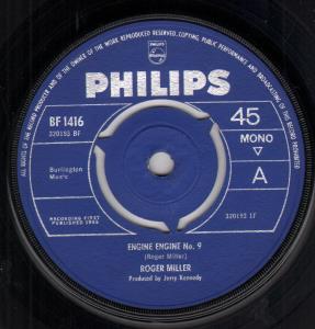 Roger Miller (Country) - Engine Engine No 9 - 7 Inch