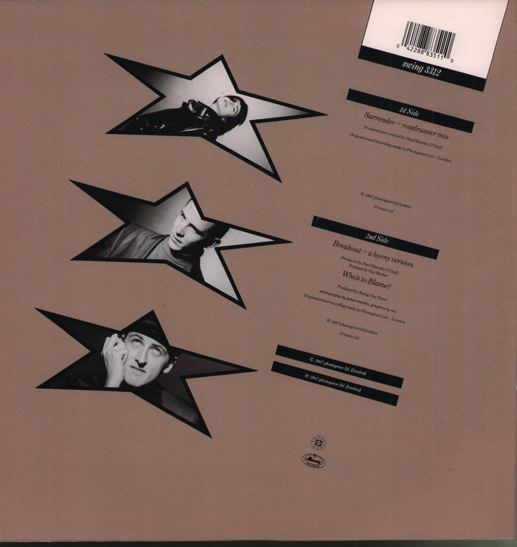 Swing Out Sister - Surrender - 12 Inch
